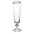 JG 6 TACAS CHAMPANHE PLATINUM CRISTAL ECOLOGIC 205ML 20CM - Imagem 1