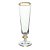 JG 6 TACAS CHAMPANHE BELLA CRISTAL ECOLOGICO 205ML 20,3CM - Imagem 1