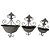 CJ DE FLOREIRAS DE FERRO 3 PCS G 35X16.5X44 CM M 26.5 - Imagem 1