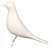 PASSARO DE CERAMICA BRANCO 14,5CM X 5CM X 15,5CM - Imagem 1