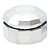 PORTA JÓIAS DE CRISTAL PRATA 10.5CM X 10.5CM X 6,8CM - Imagem 1