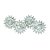CJ PORTA GUARDANAPO COM STRASS - 4 PCS - Imagem 1