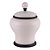 POTE DECORATIVO DE VIDRO 19,5CM X 19,5CM X 27CM - Imagem 1
