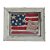 QUADRO MADEIRA DECOR US FLAG GOD BLESS AMERICA 48 X 37 X 4 C - Imagem 1