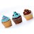 TELA 3 MINI CAKES COLORIDA 20 X 30 X 1,8 CM - Imagem 1