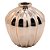VASO DE CERAMICA ROSE 13CM X 13CM X 14CM - Imagem 1