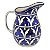 JARRA DE CERAMICA COM HASTE EM METAL - Imagem 1