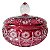 POTE DECORATIVO DE CRISTAL 20X22X22 CM - Imagem 1