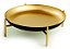 CENTRO DE MESA PRETO E DOURADO EM METAL - Imagem 1