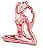 KIT ESCULTURA YOGA ROSE GOLD EM PORCELANA - 3 PCS - Imagem 2