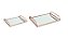 KIT BANDEJA ROSE GOLD EM METAL COM ESPELHO - 2 PCS - Imagem 6