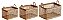 KIT CESTO EM SEAGRASS - 3 PCS - Imagem 5