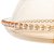 PRATO CRISTAL C/PÉ E TAMPA PEARL ÂMBAR 20x18cm - Imagem 4
