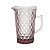 JARRA DE VIDRO DIAMOND ROSA 1,1L - Imagem 5