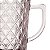 JARRA DE VIDRO DIAMOND ROSA 1,1L - Imagem 19