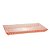 TRAVESSA CRISTAL DE CHUMBO QUEEN ROSA 34x17x2cm - Imagem 6