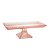 TRAVESSA CRISTAL DE CHUMBO C/PÉ ANGEL ROSA 34x17x11cm - Imagem 5