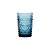 CJ 6 COPOS DE VIDRO CROWN AZUL 350ML - Imagem 2