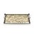 BANDEJA DECORATIVA METAL MANGO NATURAL 44x31x8cm - Imagem 2