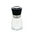 MOEDOR VIDRO SAL/PIMENTA C/TAMPA PRETO/BRANCO 250ml - Imagem 1