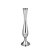 VASO METAL PRATEADO 7x26cm - Imagem 12