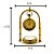 RELÓGIO DECORATIVO METAL C/BÚSSOLA DOURADO 15x9x8cm - Imagem 18