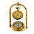 RELÓGIO DECORATIVO METAL C/BÚSSOLA DOURADO 15x9x8cm - Imagem 10