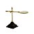 LUPA DECORATIVA METAL DOURADA 24x9x20cm - Imagem 4