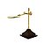 LUPA DECORATIVA METAL DOURADA 24x9x20cm - Imagem 7