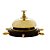 CAMPAINHA DE MESA DECORATIVA METAL/MADEIRA DOURADA 15x9x15cm - Imagem 7
