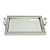 BANDEJA AÇO INOX C/ESPELHO E ALÇA 30x19x8cm - Imagem 2