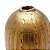 VASO DECORATIVO PORCELANA DOURADO 12x22cm - Imagem 4