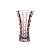 VASO CRISTAL DIAMANT ROSE 15x26cm - Imagem 1