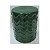 GARDEN SEAT DECORATIVO CERÂMICA CHEVRON VERDE 34x46cm - Imagem 1