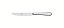 FACA SOBREMESA ACO INOX FIRENZE FOR - Imagem 1