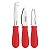 JOGO P/QUEIJO INOX 3PC HARMONIZ VER - Imagem 1