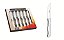 JG.ACO INOX FACAS P/CHURRASCO 6PCS - Imagem 1