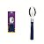 CONJ COLHER MESA INOX 12PC NEW AZU - Imagem 1
