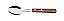 COLHER MESA INOX POLYWOOD CAS - Imagem 1