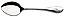 COLHER ARROZ ACO INOX FRANCE - Imagem 1