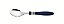 CJ COLHER CHA INOX 2PC COR&COR AZU - Imagem 1