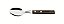 COLHER CHA INOX POLYWOOD CAS - Imagem 1