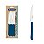 CONJ FACAS CHUR INOX 12PC LEME AZU - Imagem 1