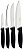 JOGO FACAS INOX 4PC PLENUS PRE - Imagem 1