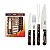 KIT CHURRASCO INOX 14PC POYWOOD CAS - Imagem 1