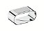 ARGOLA ACO INOX P/GUARDANAPO COSMOS - Imagem 1