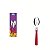 CONJ COLHER CHA INOX 3PC NEW KO VER - Imagem 1
