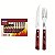 JOGO CHURRASCO INOX 12PC POLYWO VER - Imagem 1