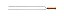 ESPETO DUPLO INOX 75CM - Imagem 1
