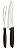 JOGO TRINCHANTE INOX 2PC PLENUS MAR - Imagem 1